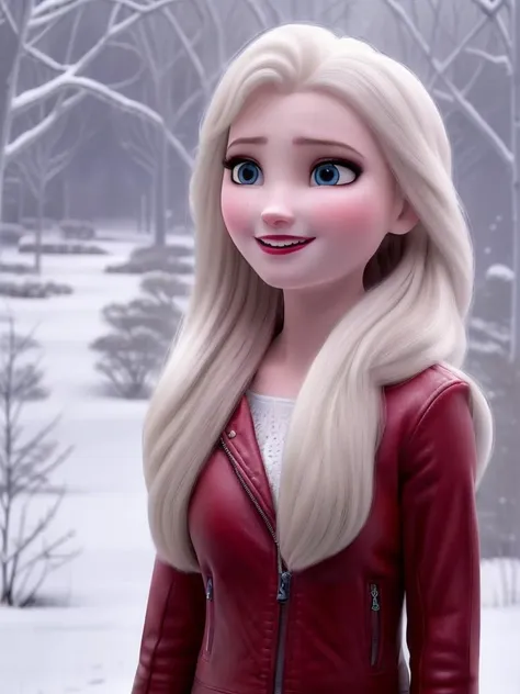 <lora:elsaDisneyWrise_v10:0.7> a girl in a snowy park, snowfall, concert, red leather jacket, happy face, (highly detailed body), (highly detailed face), real human skin, detailed skin texture, wide angle, HDR, professional photo, realistic shadows, detailed shadows, realistic outfit, film grain, raw photo, physically-based rendering, vibrant colors <lora:epiNoiseoffset_v2:0.5>