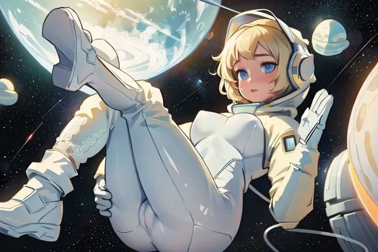 1girl in a super tight transparent spacesuit, big tits, hard, nipples, cameltoe, puffy pussy, space helmet, light yellow hair, (((intricate lace spacesuit))),
(((hand over pussy))), sensual pose, red lips, light blue eyes, perky boobs, glowing pussy, ecstasy, orgasm, sam yang