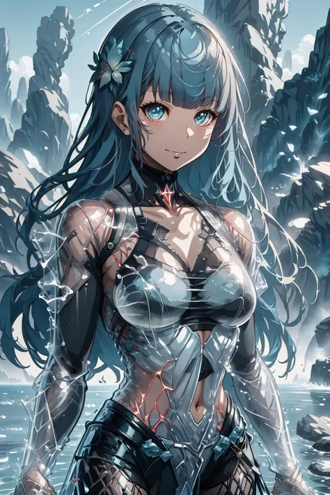 Lady Knight,icey,Long face,Long face,Long face shape