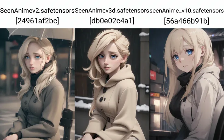 Beautiful depressed and crying young blond woman sitting outside in the cold rain, unreal engine 5 rendered, incredibly highly detailed and realistic, 8 k, sharp focus, studio quality, 8k, high quality, high resolution, 4k, hd, (well designed face), amazing face, (super detailed), very expressive eyes