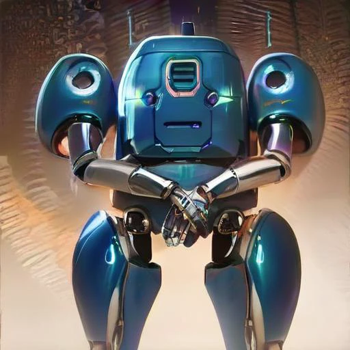 score_9,score_8_up,score_7_up,score_6_up,score_5_up,score_4_up, <lora:Tachikoma:0.5> Tachikoma, signature, robot, mecha, science fiction, realistic, blue colored robot,