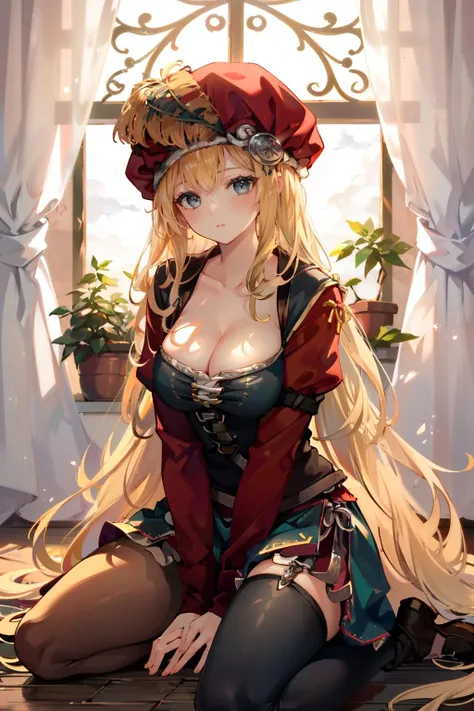 ((masterpiece, best quality))
 <lora:Witcher3Priscilla-000008:0.8>
Witcher3Priscilla, 1girl, long hair, blonde hair, Kneeling with both hands on thighs