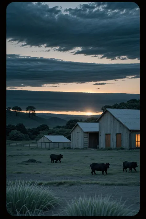 analog film photo long shot scenic professional photograph of <lora:add_detail:0.8> landscape photography, A stunning full color photograph,  (((A green rolling hills with sheep and a rustic barn, A classic film noir that delves into the dark side of Hollywood, Organic, Ice, Silky luster that imparts a soft and gentle glow))), epic composition, sharp focus, natural lighting, bright, subsurface scattering, bokeh, f2, 35mm, film grain, <lora:ZStyle_-_Photography_Style:.4> zstyle, perfect viewpoint, highly detailed, wide-angle lens, hyper realistic, with dramatic sky, polarizing filter, natural lighting, vivid colors, everything in sharp focus, HDR, UHD, 64K . faded film, desaturated, 35mm photo, grainy, vignette, vintage, Kodachrome, Lomography, stained, highly detailed, found footage
