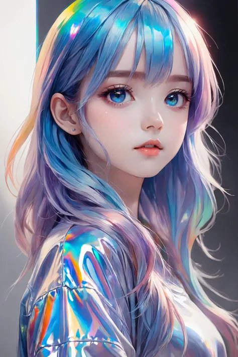 iridescent painting, prismatic, holographic, chromatic aberration,
masterpiece, best quality, 1girl, <lora:kwFemale_Beta40-SDXL_v1:1>, waifu