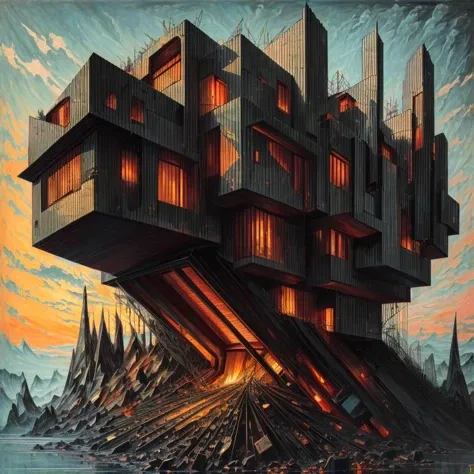 (cottagecore), (geometric:1.2), futurism, impressionist, detailed, majestic, breathtaking, (suggestive:1.3),(depressing:1.3), (cute:1.2), enticing, (irresistible:1.3), disturbing, fascinating, (magnetic:1.2), (black1.3), (crimson:1.2)