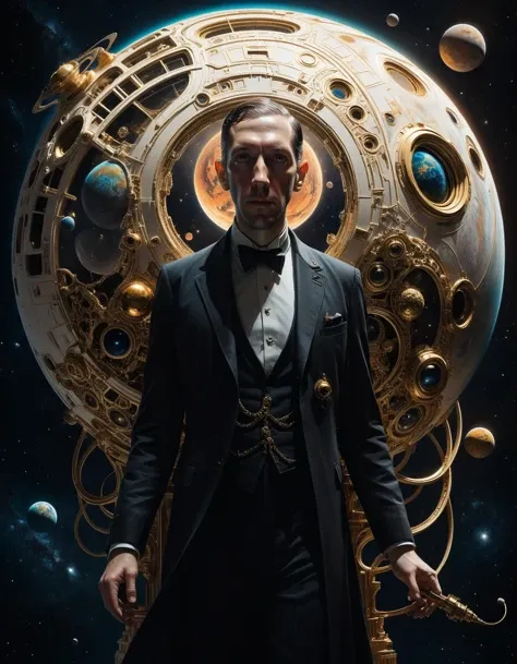 by Hariton Pushwagner and H. P. Lovecraft, neo-pop, a planet where the inhabitants have evolved to live in space is discovered , hyper detailed, professional poster art, bold lines, award winning, trending on ArtStation , (intricate details, masterpiece, best quality:1.4), looking at viewer, dynamic pose
<lora:add-detail-xl:1> <lora:xl_more_art-full_v1:0.5> <lora:NicolaSamori:0.5> in the style of nicola samori <lora:looking_at_viewer:2>