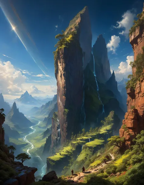 by Bill Medcalf and Antonio J. Manzanedo, (terragen, masterful, beautiful:1.4), poster art, bold lines, hyper detailed, expressive, award winning, (scenery:1.4), (intricate details, masterpiece, best quality:1.4),
looking at viewer, dynamic pose, wide angle view,
<lora:add-detail-xl:1> <lora:xl_more_art-full_v1:0.5> <lora:NicolaSamori:0.5> in the style of nicola samori <lora:looking_at_viewer:2>