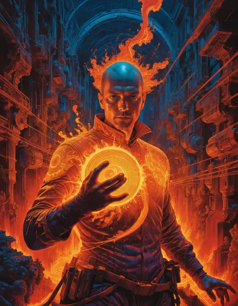 by Geof Darrow and Antonio J. Manzanedo, (thermal imaging, masterful, beautiful:1.4), poster art, bold lines, hyper detailed, expressive, award winning, (movie still:1.4), (intricate details, masterpiece, best quality:1.4),
looking at viewer, dynamic pose, wide angle view,
<lora:add-detail-xl:1> <lora:xl_more_art-full_v1:0.5> <lora:NicolaSamori:0.5> in the style of nicola samori <lora:looking_at_viewer:2>