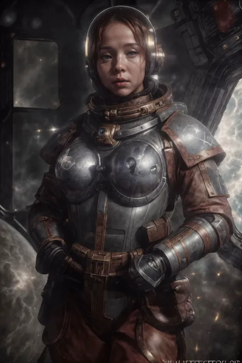 1girl, (photographic:1.3), (RAW photo:1.3), (ultra wide lens:1.3), (far shot:1.3), (selfie shot:1.3), ((KateKuray)), (an astronaut taking selfie floating on space:1.4), cleavage, soldier, spacesuit, rifle, fighting, war, battle, (helmet on:1.3), (infinite space behind her:1.3), (no gravity:1.1), soft lighting, film grain, Fujifilm XT3, dslr, masterpiece, best quality, realistic, high-quality, realistic works, ultra-high details, 8k uhd, real skin materials, <lora:add_detail:1>, <lora:LowRA:0.5>, astra militarum, imperial guard, wh40k, <lyco:whsororitas_v4:.35> <lyco:ww1ger_v0.1:.6>