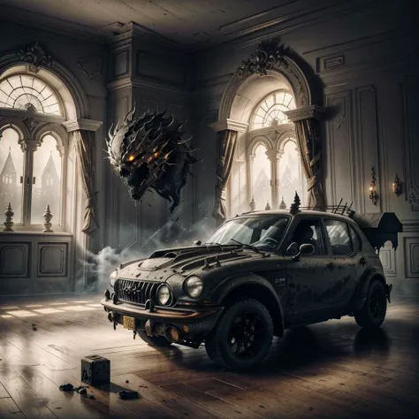 atmosphere, castle interior, spooky, horror, empty room, lonely, scene, backdrop, location, high contrast, sharp focus, masterpiece, best quality, highly detailed, HDR, highest quality, highres, sharp focus, 8k, 16k, skin pores, dynamic lights, realistic shadows, best shading, award winning masterpiece