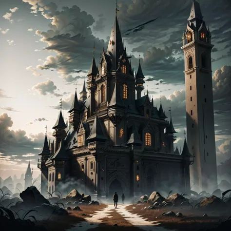 atmosphere, castle interior, spooky, horror, lonely, scene, backdrop, location, high contrast, sharp focus, masterpiece, best quality, highly detailed, HDR, highest quality, highres, sharp focus, 8k, 16k, skin pores, dynamic lights, realistic shadows, best shading, award winning masterpiece