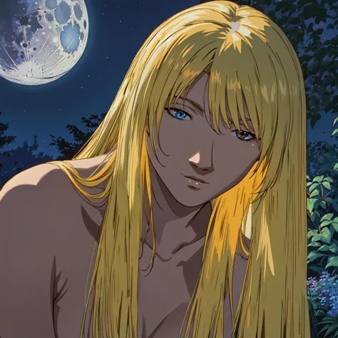 ((masterpiece)), ((best quality)), (detailed), high quality, highres, aesthetic,nudity,low angle),blue eyes,absurdres,high specular <lora:Urumi_Kanzaki-07:0.7>