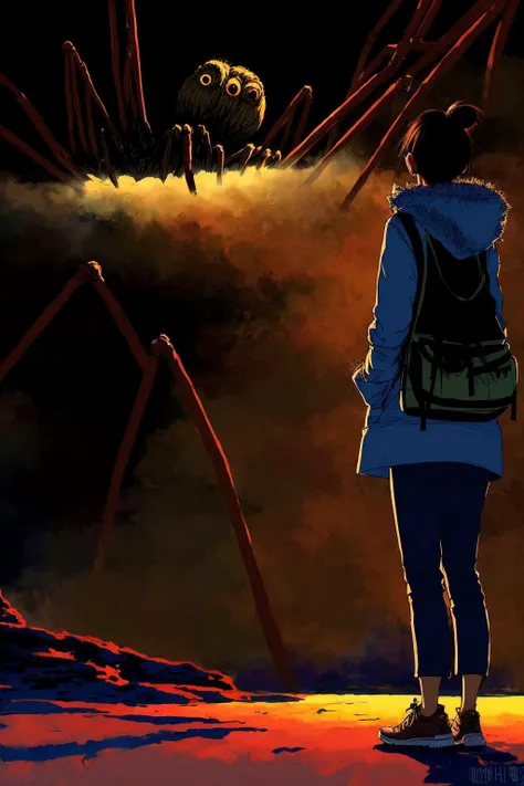 1 woman looking at a giant spider monster
color sketch
Boris Groh
Ilya Kuvshinov
dramatic lighting, high contrast
(masterpiece) (best quality) <lora:add_detail:1>