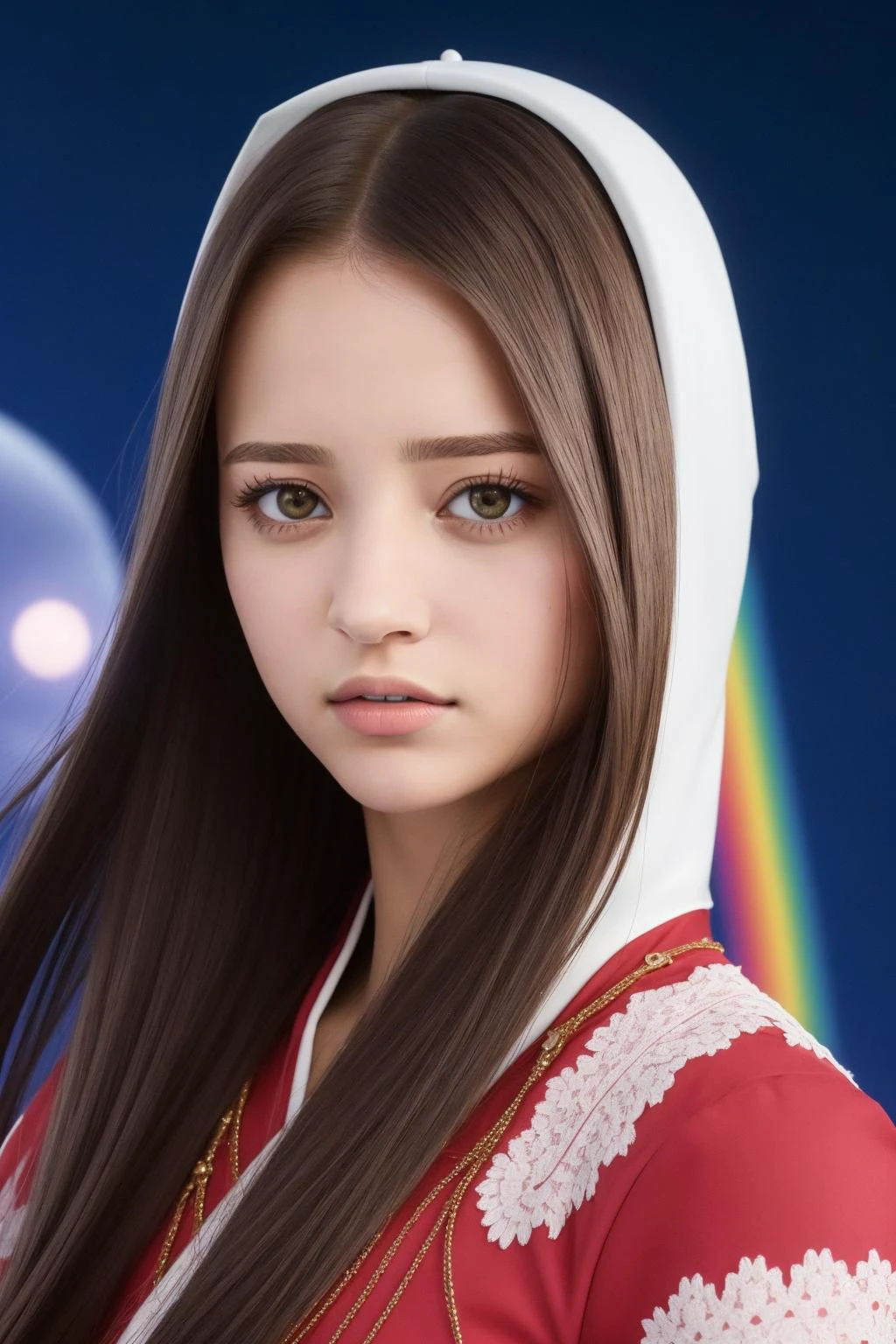 1girl, dramatic Anime, award winning, shoulder-level shot of a Figurative Warlike lanky traditional High-Tech (Female [Goblin|Alicia Vikander]:1.3) , she is driving a Water skis, she is very curious, she is Collecting antiques, Alicia Vikander is dressed in her American Expressionism fashion style Hanbok, Alicia Vikander has 1800'S hair, she has a Honest traditional Algerian Alabaster Large Crimson Eyes, Extreme Gloves, from inside of a Surreal Offshore oil platform, desolate garden and Radio galaxy in background, Thunderstorm, split diopter, Romantic, Post-Rock, Moonlight, L USM, psychedelic colors, rainbow swirl, Complex background, natural skin texture, highly detailed face, High quality, pixiv, [ (stylized by Eastman Johnson:0.8) , (Helio Oiticica:1.0) , (Anita Malfatti:1.0) ::15]