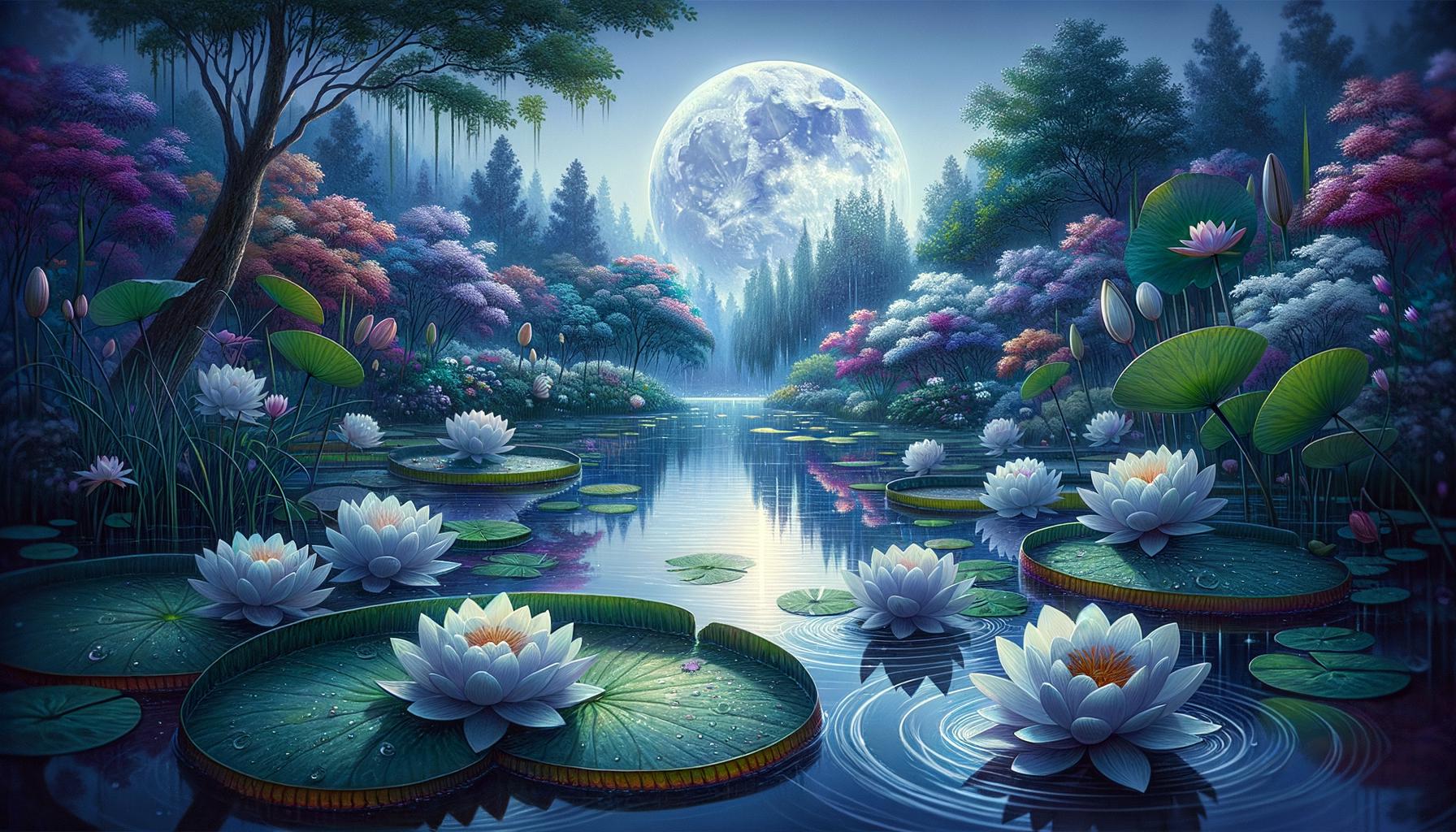 Water Lily Pond Water Lily Pond