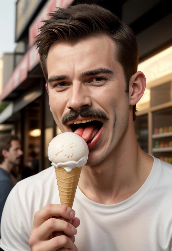 Better Mustache LoRA