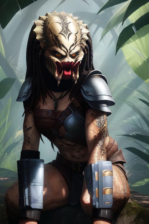 Tejasimo Predator Yautja (Predator) | Ladies of the Cosmos - SeaArt AI Model
