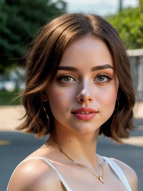 Photorealistic, Hyperrealistic, Hyperdetailed, analog style, hip cocked, demure, TxtIn-Ana-de-Armas, low cut, black lace, detailed skin, pores, smirk, smiling eyes, matte skin, outdoor cafe, soft lighting, subsurface scattering, realistic, heavy shadow, masterpiece, best quality, ultra realistic, 8k, golden ratio, Intricate, High Detail, film photography, soft focus