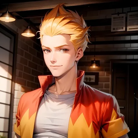 ((masterpiece, best quality)),(complex light), 1boy ,solo, upper body, martin mystery, <lora:Martin_Mystery1-10:0.6>,shirt,