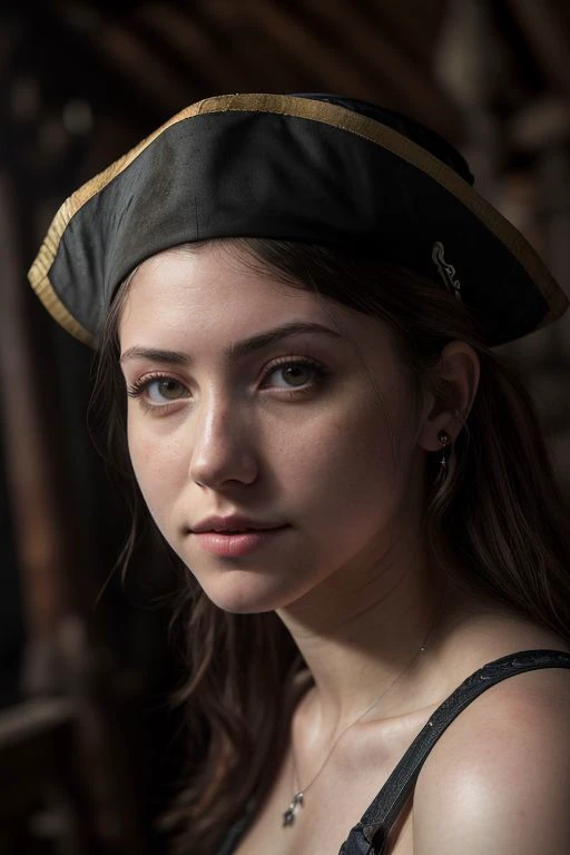 DEN_sofia_espanha,
(salty sea wench:1.2), (pirate:1.1) on a (dilapidated pirate ship:1.2), (buccaneer:1.2), pirate, (pirate ship:1.1), atmospheric, (rigging:1.2), (mast:1.1), ship,
bokeh, f1.4, 40mm, photorealistic, raw, 8k, textured skin, skin pores, intricate details <lora:epi_noiseoffset2:1>, epiCRealism