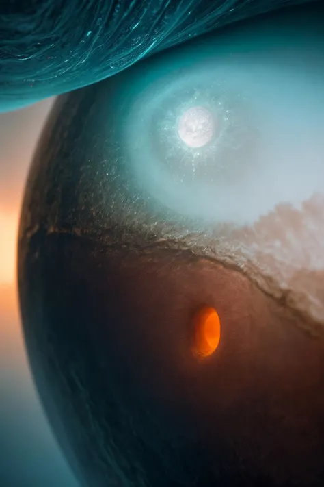 Digital art, image, hyper-detailed, complex composition, masterpiece, close-up, glow, abstract, surrealism, detailed, otherworldly, fantasy, soft pastel, natural volume, light, atmospheric , sharp focus, centered composition, professional photography, complex background, soft haze, sun rays, masterpiece. animalistic, beautiful, mysterious, <lora:more_details:1.0>