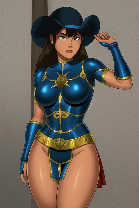 masterpiece, best quality, cowboy shot, 1girl, solo, toned, <lora:SomethingUnlimitedV03:0.6>, fantasy armor