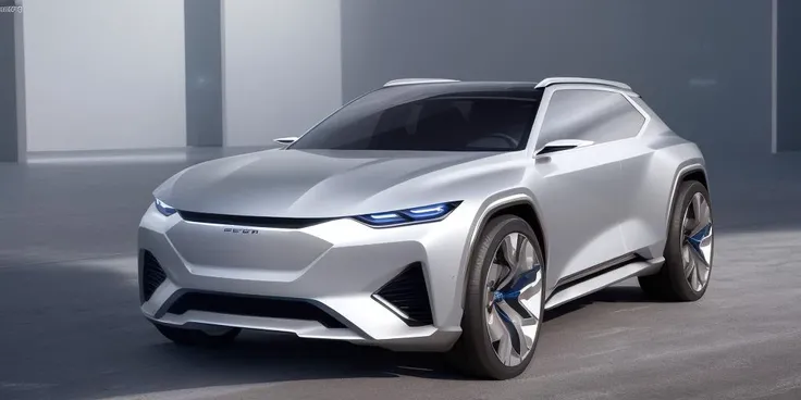 (masterpiece), futuristic suv concept, purism, dynamic lighting, beautiful proportions, no humans, shadow, watermark, ground vehicle, motor vehicle, car, vehicle focus, sports car, <lora:bmwstyle_v1:0.8>