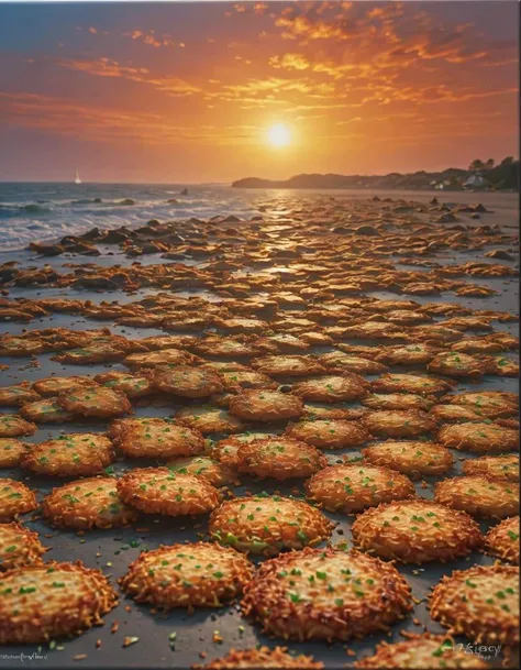 latkesfy, Palette of sunsets, Artist captures fading light, Day's last breath in hues