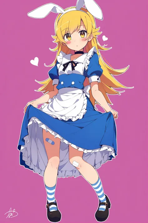 Beautiful long blonde　Girl in black maid outfit　Long sleeve　Shyness　Standing Footjob POV 　male legs　penis　Sadistic smile　Sperm on feet