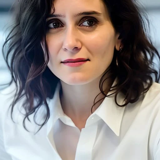 iayuso person in interstellar , as an astronaut, This portrait is a stunning display of expert composition and technical skill. The image is captured in high resolution, providing exceptional detail and clarity. The subject is positioned in the center of the frame, with a natural and relaxed pose that exudes confidence and charisma. The lighting is expertly executed, casting a warm and inviting glow across the subject's face and highlighting their features with precision. The colors are rich and vibrant, with a subtle contrast that adds depth and dimension to the image, aiyuso person