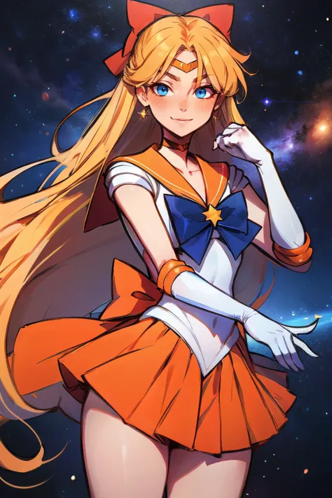 (masterpiece, best quality:1.2), Sailor Moon,1 girl, alone,blonde hair,long hair,jewelry,whole body,double tail,White gloves