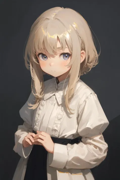 (best quality, high quality:1.3) from above, upper body, 1girl, ite, cute, standing, looking at viewer