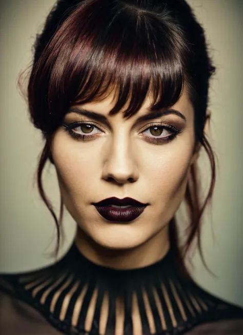 sks woman, (dark:1.4), deep shadow, darkness, (moonlight:1.3), award winning photo, extremely detailed, amazing, fine detail, absurdres, highly detailed woman, extremely detailed eyes and face, piercing red eyes, detailed clothes, skinny, (gothic), twintails, bangs, frills, skirt,red hair, by lee jeffries, nikon d850 film, stock photograph, 4 kodak, portra 400 camera f1.6 lens, rich colors, hyper realistic, lifelike texture, dramatic, lighting, unrealengine, trending on artstation, cinestill 800 tungsten, Style-Neeko, (facial clarity:1.5),(transparent clothes:1.1),anatomical, (tattoo:1.1), <lora:locon_maryelizabeth_v1_from_v1_64_32:1.25>