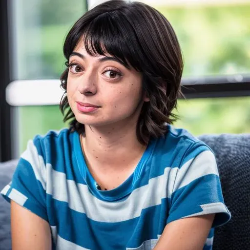 RAW photo, kate micucci, (high detailed skin:1.2), 8k uhd, dslr, soft lighting, high quality, film grain, Fujifilm XT3 <lora:kate micucci v1.0:1>