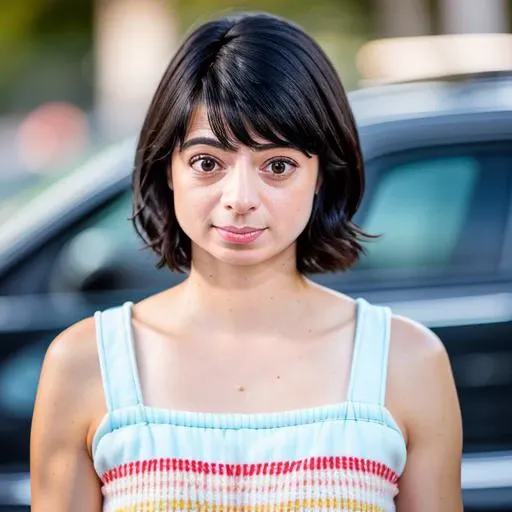 RAW photo, kate micucci, (high detailed skin:1.2), 8k uhd, dslr, soft lighting, high quality, film grain, Fujifilm XT3 <lora:kate micucci v1.1:1>