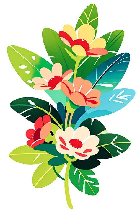 (masterpiece, beat quality, official art, watercolor sketch), a flower