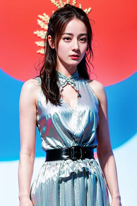 masterpiece, best quality, 1girl, aqua eyes, black hair, closed mouth, multicolored background, looking at viewer, outdoors, solo, upper body, alluring, clean, beautiful face, pure face, pale skin, sexy pose,((china dress)), long hair, ((perfect female figure)), mature female, milf, narrow waist, chinese deity, seductive, highly detailed,best quality, masterpiece, highres, original, extremely detailed 8K wallpaper,masterpiece, best quality, illustration, beautifully detailed eyes, cinematic lighting,