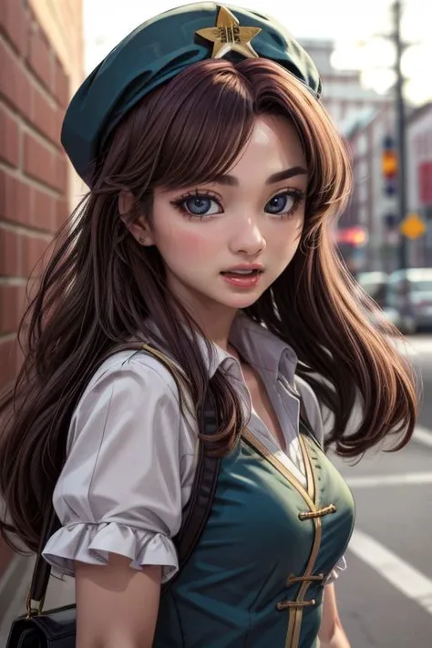 <lora:add_detail:0.75> <lora:copax_charm_eu:0.225> (photorealistic,masterpiece, best quality), face excited, portrait,
hong meiling,1girl,hat,red hair,blue eyes,long hair,braid,short sleeves, chinese clothes <lora:meiling:1>