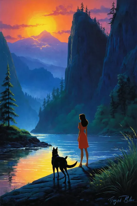 by Igor Zenin and Tatiana Ilinain the style of Don Bluth, digital oil pastel on canvas<lora:oil_pastel:1.00>