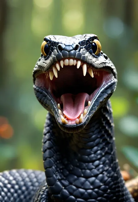 ASCII Masterpiece, (cosy), (ultra high res, mj,best quality,highly detailed:1.5),(cinematic),(volumetric lighting, volumetric shadows:1.5),Amazing, (8k details),(photorealistic:1.4), (warm lighting,ray tracing,dynamic lighting:1.5
a black rattle snake who gives a contagious, open-mouthed, full-throated laugh. This should be a ((masterpiece)) with a ((best_quality)) in ultra-high resolution, both ((4K)) and ((8K)), incorporating ((HDR)) for vividness. It uses a ((Kodak Portra 400)) lens for timeless, professional quality. Emphasizes a ((blurred background)) with a touch of ((bokeh)) and ((lens flare)) for an artistic effect. Enhance ((vibrant colors)) for a vivid look. Make sure the photograph is ((ultra-detailed)) and shows ((absurd)) details. Pay special attention to capturing the ((beautiful face or head)) of the subject. The goal is to create a ((professional photograph)) that is visually stunning and technically excellent.