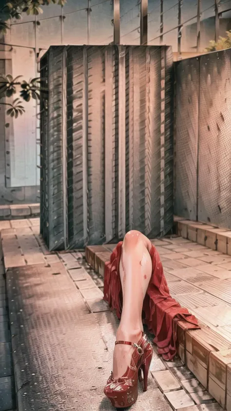(8k, RAW photo, best quality, masterpiece:1.2), (ultra highres:1.0), detailed illustration, detailed, (realistic, photo-realistic:1.37), detailed beautiful skin,
<lora:VirtualGirl-Aki:0.4>, virtualgirl-ak, <lora:long_hime_cut_hairstyle:1> <lora:tajnaclub_high_heels:0.5>
(1 girl: 1.2),(full body:1.2),(hand of Guido Daniele:1.2), looking at viewer, unconcerned, medium breasts, bangs, long_hime_cut_hairstyle, , 1 girl,18 years old, red hair, green eyes, stockings, red high heels , , high heels, platform footwear, platform heels, red footwear, <lora:luxury_dress:0.7> wearing luxury dress, hotel lobby, shiny dress, red dress, japan buildings