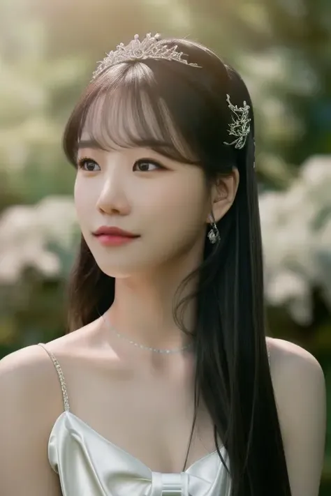 <lora:JoYuri:1>,JoYuri,(pov:1.1),RAW photo,physically-based rendering,(looking at camera:1.5),(looking at viewer:1.2),perfect eyes,(8k, best quality, masterpiece:1.2),(full body shot:1.1),(close-up photo:1.5),octane render,extremely detailed CG unity 8k wallpaper,studio soft light, rim ligh,in forest,sunlight,standing,(a girl is wearing wedding dress:1.5),hyper realistic detail shiny skin,ultra detailed,(ultra realistic:1.5),(intricate:1.2),(photorealistic:1.4),1girl,(skinny:1.3),detailed background