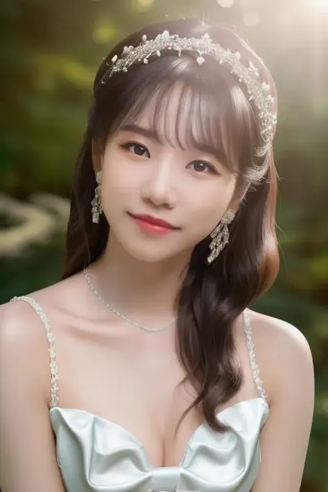 <lora:JoYuri:1>,JoYuri,(pov:1.1),RAW photo,physically-based rendering,(looking at camera:1.5),(looking at viewer:1.2),perfect eyes,(8k, best quality, masterpiece:1.2),(full body shot:1.1),(close-up photo:1.5),octane render,extremely detailed CG unity 8k wallpaper,studio soft light, rim ligh,in forest,sunlight,standing,(a girl is wearing wedding dress:1.5),hyper realistic detail shiny skin,ultra detailed,(ultra realistic:1.5),(intricate:1.2),(photorealistic:1.4),1girl,(skinny:1.3),detailed background