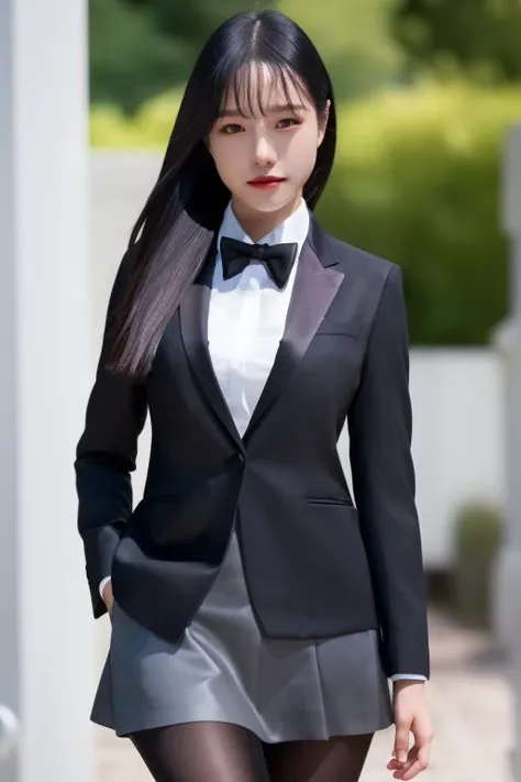 <lora:JoYuriV2:1>,Yuri,1girl,woman,complex 3d render ultra detailed, (smile:1.1), portrait of beautiful woman, moody portrait, striking features, beauty, intricate details, dramatic composition, tension, contrast, texture, realism, high-quality rendering, stunning art, high quality, film grain, Fujifilm XT3,swirly bokeh,(realistic, photo-realistic:1.4),RAW photo,physically-based rendering,(looking at viewer:1.4),(8k, best quality, masterpiece:1.5),(full body shot:1.2),octane render,extremely detailed CG, unity 8k wallpaper,in street,urban,city,(studio soft light,sunlight:1.1),(standing:1.1),(a girl is wearing suit and blazer and skirt and pantyhose:1.5),hyper realistic detail shiny skin,ultra detailed,(ultra realistic:1.4),(intricate:1.1),(photorealistic:1.4),1girl,(skinny:1.3),detailed background ,(large breasts:1.1)