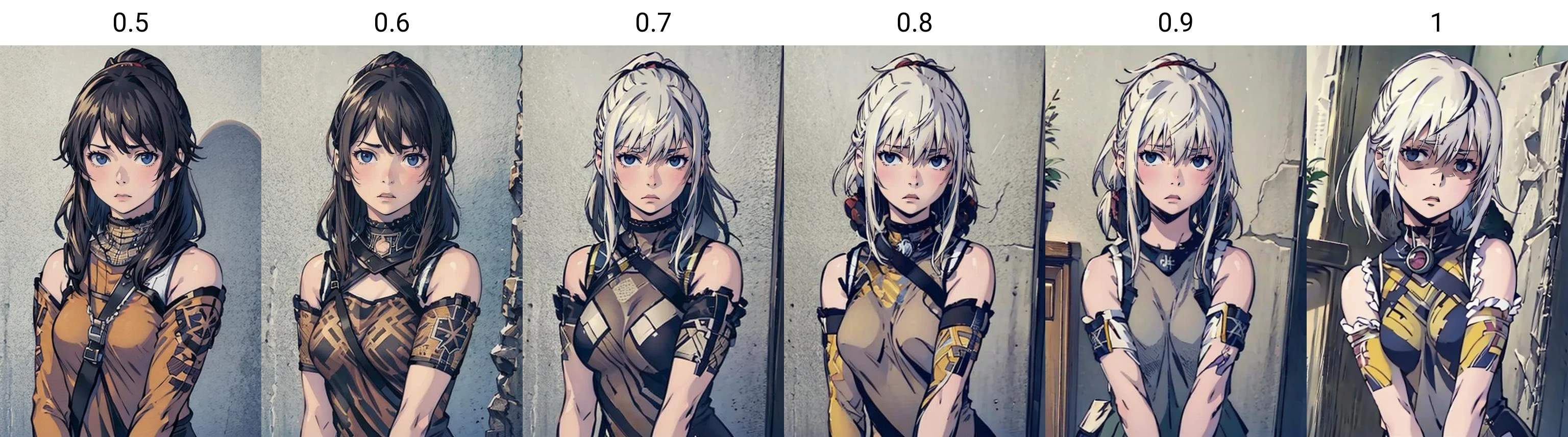 1girl, portrait, upper body, looking at viewer, annoyed_face, <lora:annoyed_face_anime:0.5>