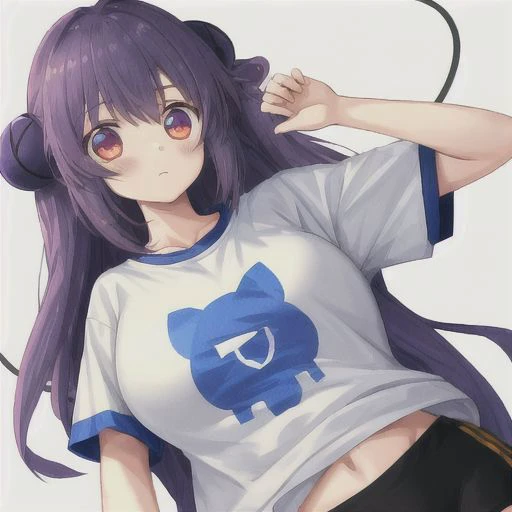 1girl, t-shirt,oversized clothes,
<lora:oppai_control_v1.0:6>