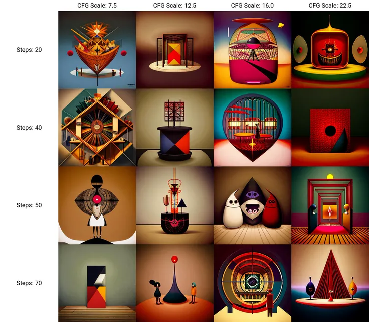 a piece that depicts the emotional experience of empathy, using colors and shapes to convey the feeling of understanding and sharing the feelings of others by (Remedios Varo:1.1), (abstract_geometric_splash_v1:0.5) (hq:1.1)