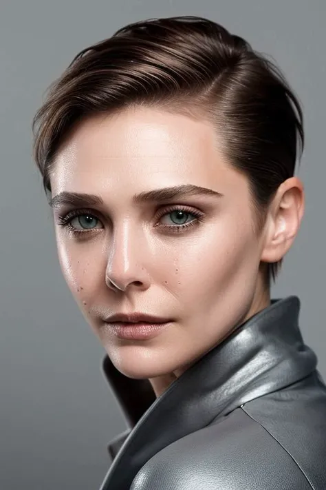 full color portrait of skswoman, slick undercut hair,
masterpiece, best quality, sharp focus, 8k highres, ultra-detailed, rim light, (grey background:1.0),
<lora:Elizabeth Olsen:1>