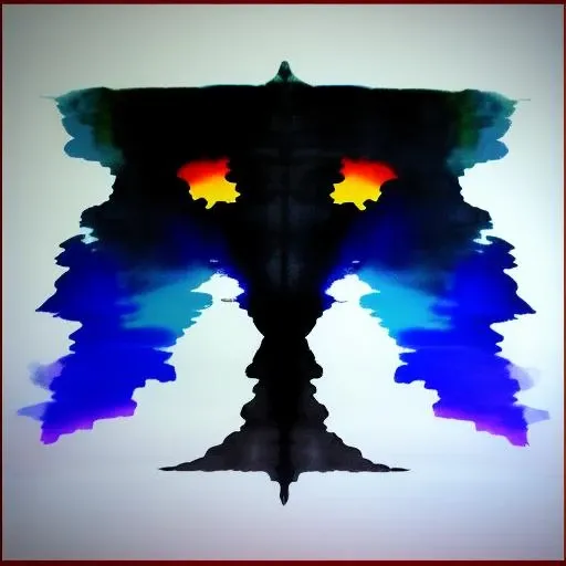RorschachTest, a mountain <lora:RorschachTest:1>