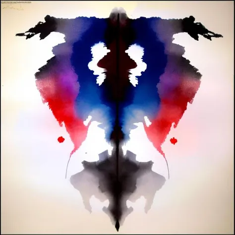 RorschachTest, a woman, <lora:RorschachTest:1>